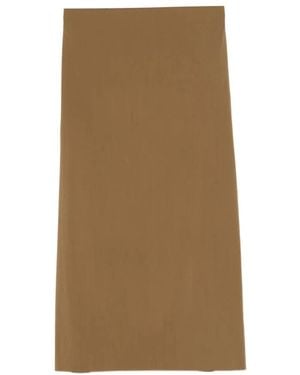 Alberta Ferretti Midi Skirts - Brown