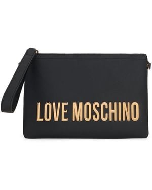 Love Moschino Clutches - Black