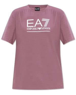 EA7 T-Shirts - Morado