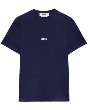 MSGM T-Shirts - Azul