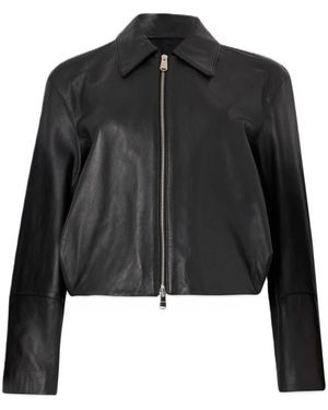 Dondup Leather Jackets - Negro