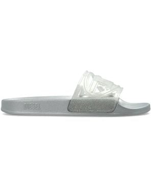 DIESEL Sliders - Blanco