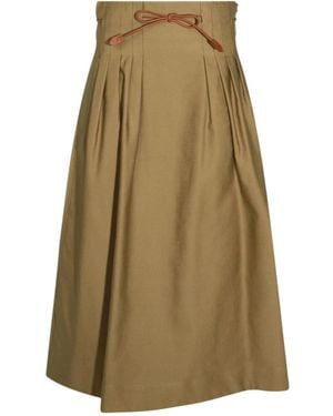 Max Mara Rokken ,Bruin ,Midi Skirts - Naturel