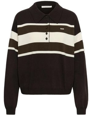 Gestuz Round-Neck Knitwear - Negro