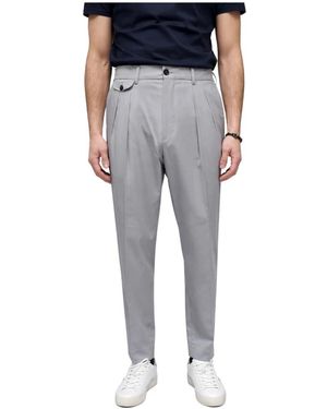 BE ABLE Slim-Fit Trousers - Grey