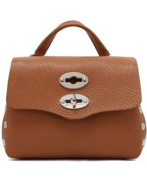 Zanellato Postina Henkeltasche - Braun