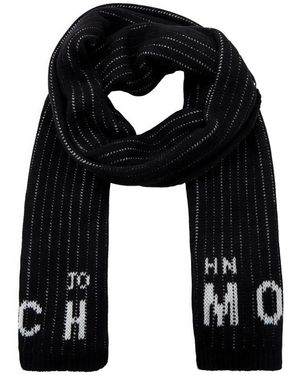 John Richmond Winter Scarves - Negro