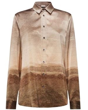 Pierre Louis Mascia Shirts - Brown