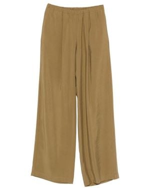 Alysi Wide Pants - Natural