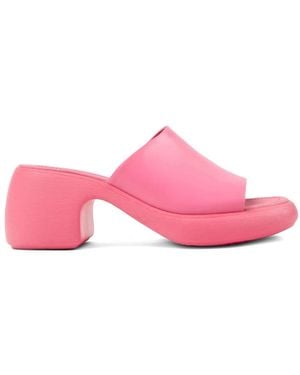 Camper Sandalen Met Hoge Hak - Roze