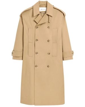 Ami Paris Trench Coats - Neutro