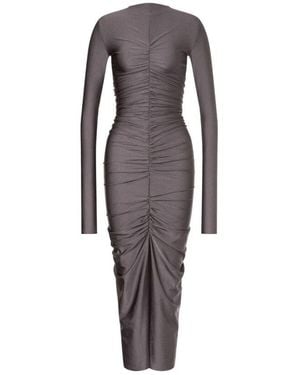 Philosophy Di Lorenzo Serafini Midi Dresses - Brown