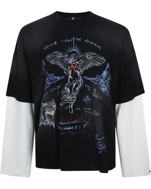 Represent Long Sleeve Tops - Negro