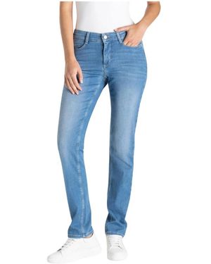M·a·c Straight Jeans - Blu