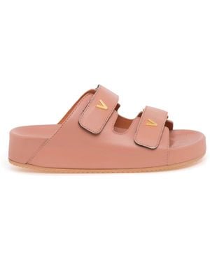 Via Roma 15 Sliders - Pink