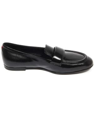 Halmanera Vintage-Effekt Loafers Edin03 Glaze Nero - Schwarz