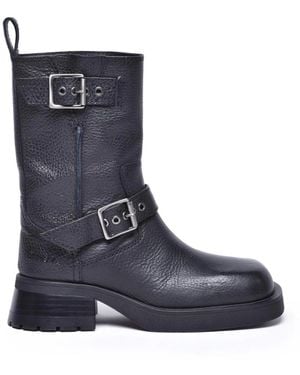 Miista Heeled Boots - Blue
