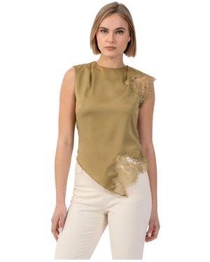 Kocca Sleeveless Tops - Green