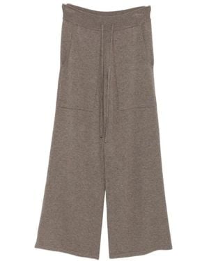 Lisa Yang Wide Trousers - Marrone