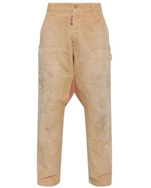 DSquared² Wide Trousers - Neutro