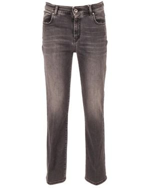 Weekend by Maxmara Slim-Fit Jeans - Gris