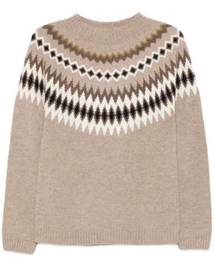 Be You Round-Neck Knitwear - Neutro