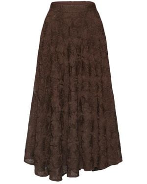 ROTATE BIRGER CHRISTENSEN Midi Skirts - Brown