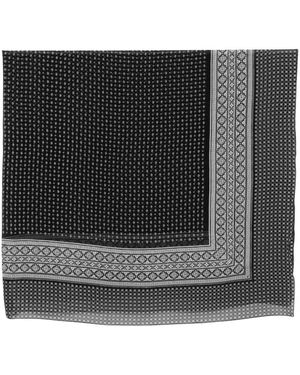 Ermanno Scervino Silky Scarves - Negro