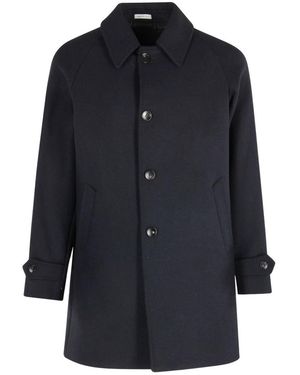 BRERAS Milano Cappoto Lana Raglan - Blauw