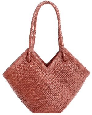 IBELIV Tassen ,Bruin ,Katoen Trinity Tote - Rood