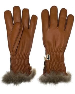 Restelli Guanti Gloves - Brown