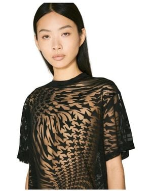 Mugler T-Shirts - Black
