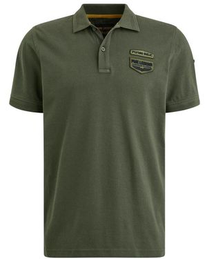 PME LEGEND Kurzarm polo badges - Grün
