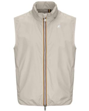 K-Way Waistcoats - Natural