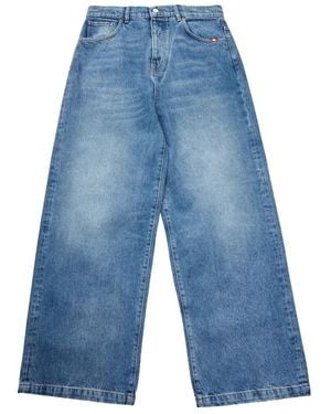 AMISH Straight Jeans - Blue