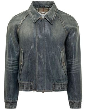 Burberry Denim Jackets - Gris
