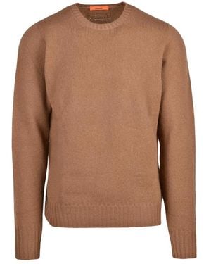 Drumohr Round-Neck Knitwear - Marrone