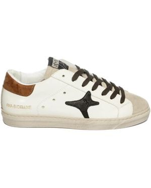 AMA BRAND Trainers - Metallic
