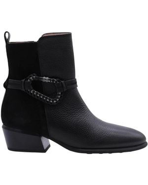 Hispanitas Cowboy & Biker Boots - Black
