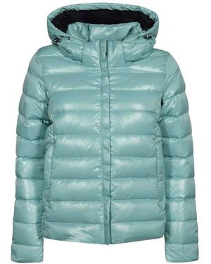 Pyrenex Chaqueta Corta Con Capucha, Mujer, Talla - Verde