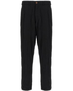Comme des Garçons Straight Trousers - Zwart