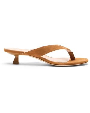 Stuart Weitzman Heeled Mules - Brown