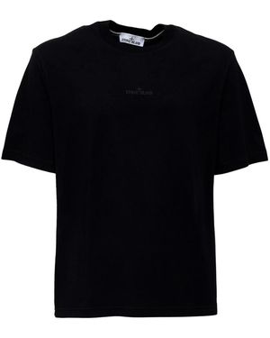 Stone Island T-Shirts - Negro