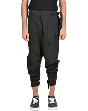 Xagon Man Cropped Trousers - Nero