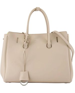 Balenciaga Hampton Carry All Small Handbag - Natural
