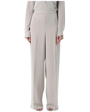 Theory Wide Trousers - Grey