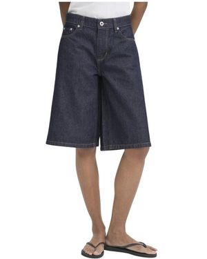 Ichi Denim Shorts - Azul