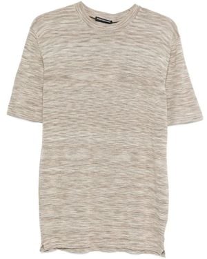 Daniele Alessandrini Round-Neck Knitwear - Natural