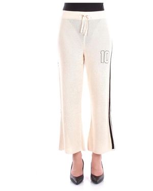 Barrow Broeken ,Katoen Mesh Detail Broek - Roze