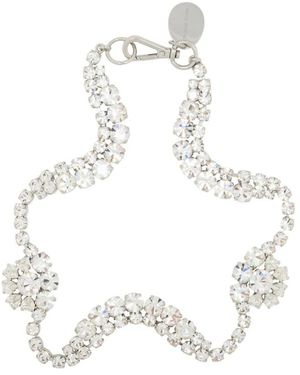 Simone Rocha Accessoires ,Wit ,Scalloped Sepal Necklace